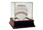 Rickey Henderson MLB Baseball w/ "HOF 2009" Insc. (MLB Auth)